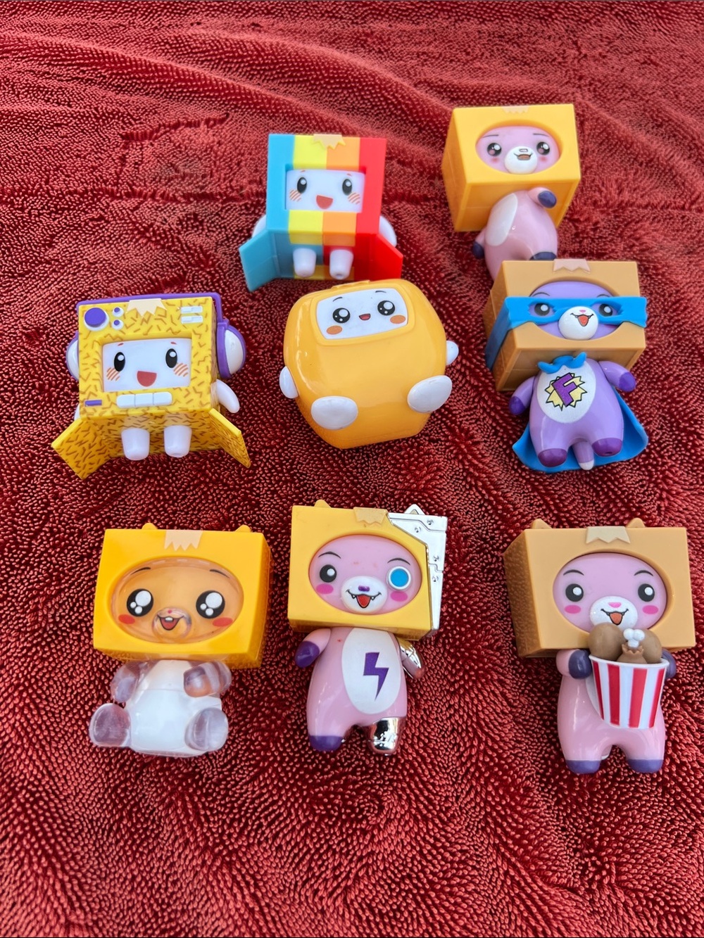 Lot of 8 LankyBox Figures